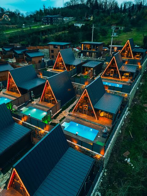 Seyir terası Bungalov