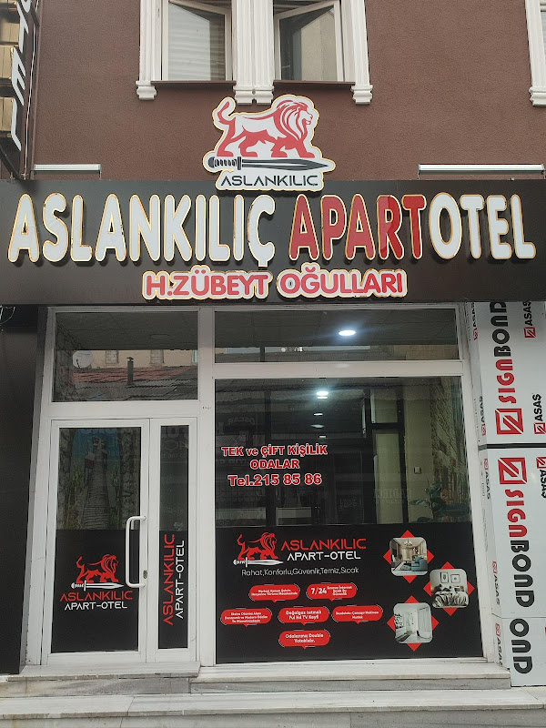 Aslankılıç Apart Otel Ağrı 2. Şube