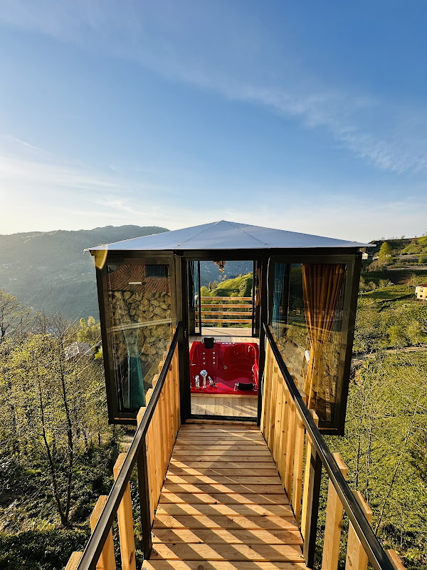 Organik köy bungalow