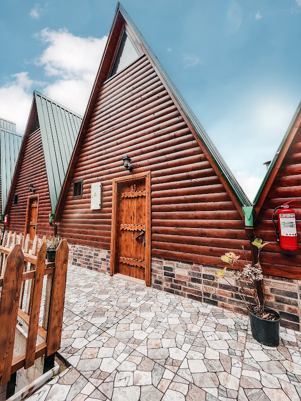 Organik köy bungalow